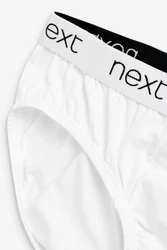 Next Slip Unterhosen (4-St) Weiß/Dunkelblau/Beige/Mintgrün