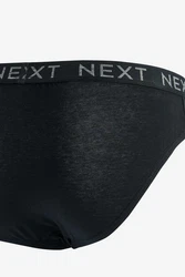Next Slip Unterhosen (4-St) Schwarz/Dunkelblau