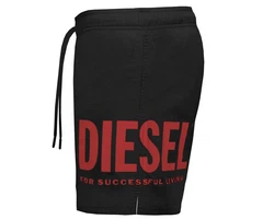Diesel Badeshorts BMBX-NICO Herren Schwarz/Rot