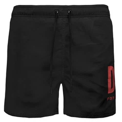 Diesel Badeshorts BMBX-NICO Herren Schwarz/Rot