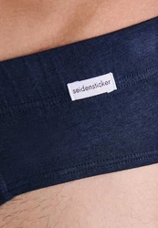 Seidensticker Slip Comfort Cotton (3er Pack) Dunkelblau/Blau