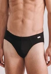 Seidensticker Slip Comfort Cotton (3er Pack) Schwarz/Rot