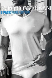 Emporio Armani Unterziehshirt V-Neck T-Shirt (2-St) 