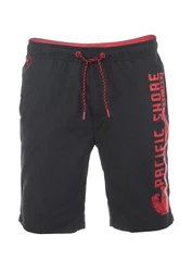 riverso Badeshorts Herren RIVJannik Regular Fit Grün/Rot/Dunkelblau/Blau/Braun