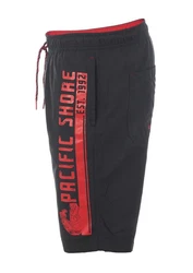 riverso Badeshorts Herren RIVJannik Regular Fit Grün/Rot/Dunkelblau/Blau/Braun