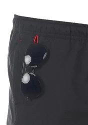 riverso Badeshorts Herren RIVJannik Regular Fit Grün/Rot/Dunkelblau/Blau/Braun