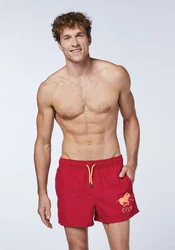 Polo Sylt Badeshorts mit Label-Print 
