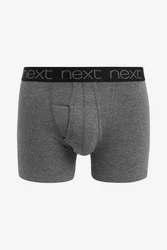 Next A-Front Boxershorts (4-St) Dunkelgrau/Grau