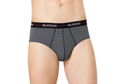 sloggi Slip Herren Slips Start midi C2P box (2er Pack) Schwarz/Beige/Braun