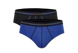 sloggi Slip Herren Slips Start midi C2P box (2er Pack) Dunkelblau/Blau