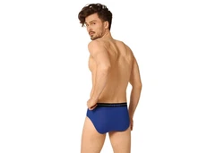 sloggi Slip Herren Slips Start midi C2P box (2er Pack) Dunkelblau/Blau