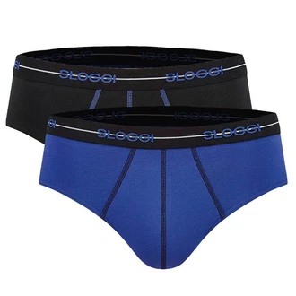sloggi Slip Herren Slips Start midi C2P box (2er Pack) Dunkelblau/Blau