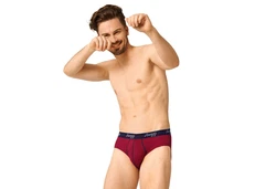 sloggi Slip Herren Slips Start midi C2P box (2er Pack) Dunkelrot/Rosa/Bordeaux/Lila