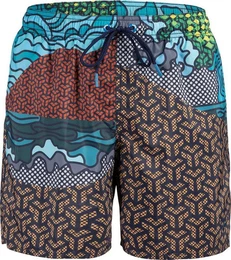 Badeshorts MEN'S BEACH BOXER PLACED SKY&BEACH
