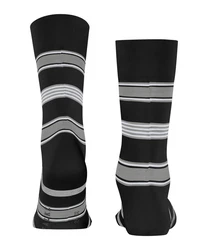 FALKE Socken Marina Stripe Schwarz