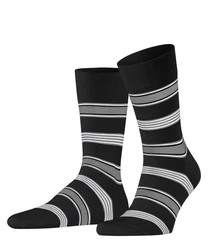 FALKE Socken Marina Stripe Schwarz