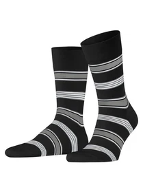 FALKE Socken Marina Stripe Schwarz