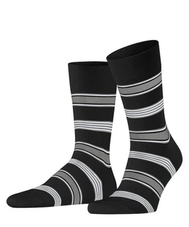 FALKE Socken Marina Stripe Schwarz FALKE Socken Marina Stripe Schwarz
