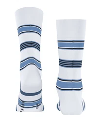 FALKE Socken Marina Stripe Hellblau/Blau/Weiß/Dunkelblau/Grau