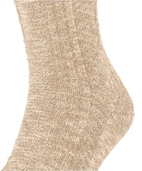 FALKE Socken Carved Pile Beige/Weiß/Khaki/Braun