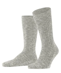 FALKE Socken Carved Pile Grau/Dunkelgrau/Weiß/Hellgrau/Silber