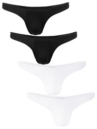 String Mnner Unterhosen - Herren Tanga (4-St) im sportlich knappen Look