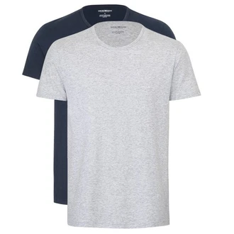 Emporio Armani Unterziehshirt Crew Neck Blau/Grau