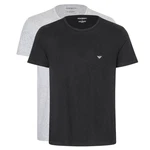 Emporio Armani Unterziehshirt Crew Neck Schwarz/Grau
