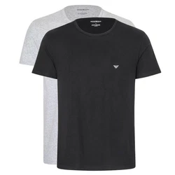 Emporio Armani Unterziehshirt Crew Neck Schwarz/Grau
