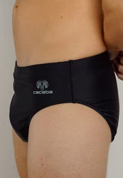CECEBA Badehose Herren Badeslip schwarz