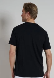 CECEBA Unterziehshirt Herren T-Shirt (2-St) schwarz