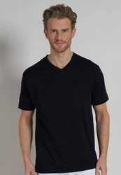 CECEBA Unterziehshirt Herren T-Shirt (2-St) schwarz