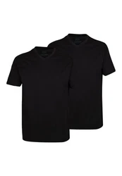 CECEBA Unterziehshirt Herren T-Shirt (2-St) schwarz