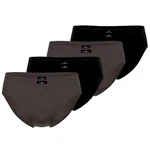 GTZBURG Slip (4-St) Schwarz/Dunkelbraun/Grau/Rot/Khaki