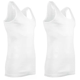 Achselhemd classic (2-St) Feinripp Unterhemd Set ohne Seitennhte