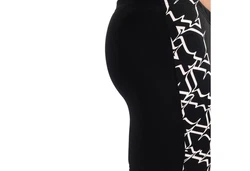 Arena Mid Jammer Badehose Dunkelblau/Creme/Schwarz/Weiß