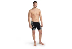 Arena Mid Jammer Badehose Dunkelblau/Creme/Schwarz/Weiß