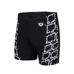 Arena Mid Jammer Badehose Dunkelblau/Creme/Schwarz/Weiß