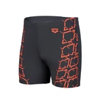 Arena Mid Jammer Badehose Rot/Orange
