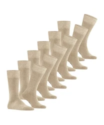 FALKE Socken Happy (6-Paar) Set Weiß/Beige/Khaki/Braun