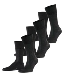 FALKE Socken Tiago 3-Pack anthrazit