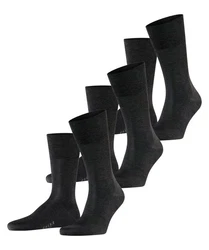 FALKE Socken Tiago 3-Pack anthrazit