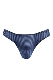 String Herren-String in blau - M