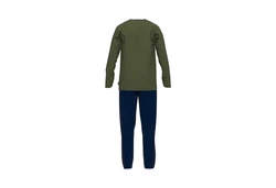TOM TAILOR Pyjama Nevada (Set, 2 tlg) V-Ausschnitt zweifarbig
