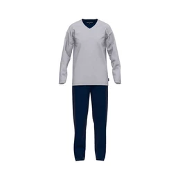 Pyjama Herren Schlafanzug - Pyjama, Baumwolle, (2 tlg)