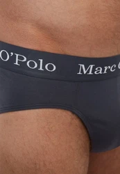 Marc O'Polo Slip Elements Organic Cotton 5er Pack Dunkelblau/Dunkelgrau/Lila/Grau/Rosa/Braun
