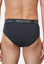 Marc O'Polo Slip Elements Organic Cotton 6er Pack Dunkelblau/Lila/Dunkelgrau/Grau/Braun
