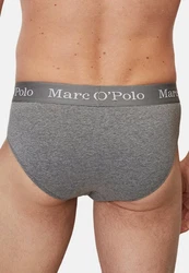 Marc O'Polo Slip Elements Organic Cotton 6er Pack Dunkelgrau/Grau/Braun