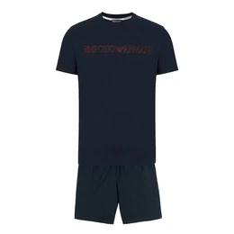 Shorty Pyjama (2 tlg) mit Markenschriftzug