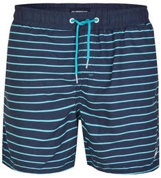 HAPPY SHORTS Badehose HAPPY SHORTS Herren Badeshorts Strandshorts Shorts marine trkis gestreift Stripes S - XXL